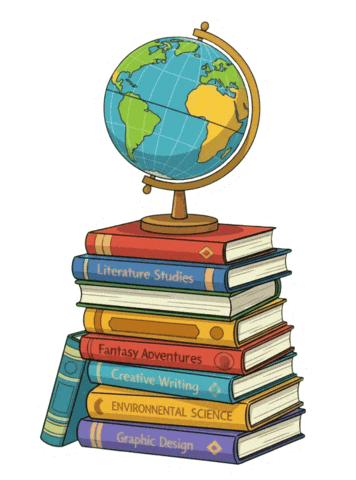 Books Reading Sticker by Toefl iBT