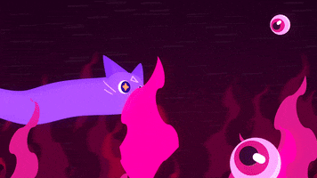 Cat Fire GIF by Boom Slingers