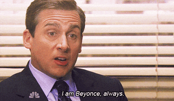 the office beyonce GIF