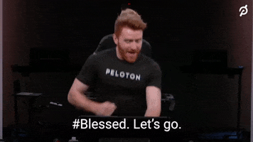 Working Out Lets Go GIF by Peloton