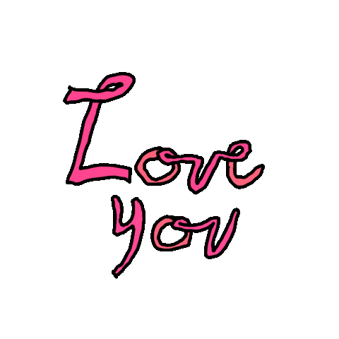 I Love You Romance Sticker