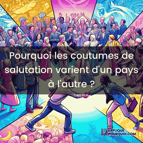 Coutumes De Salutation GIF by ExpliquePourquoi.com