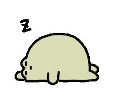 Sleep 睡 Sticker