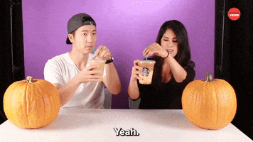 Pumpkin Spice Fall GIF by BuzzFeed