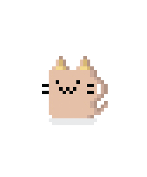 cat pixel GIF by hoppip