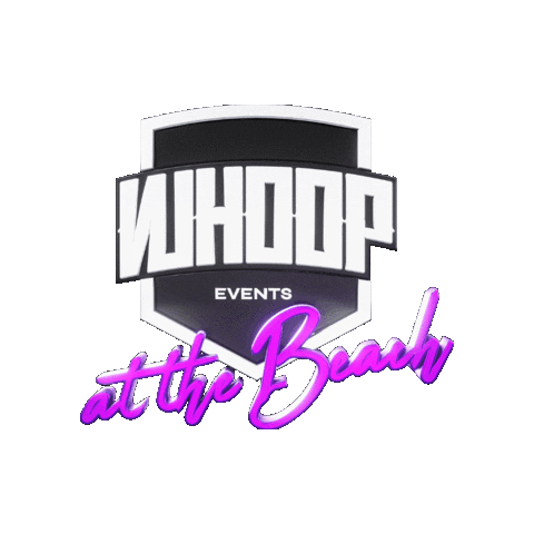 Whoop Events Sticker