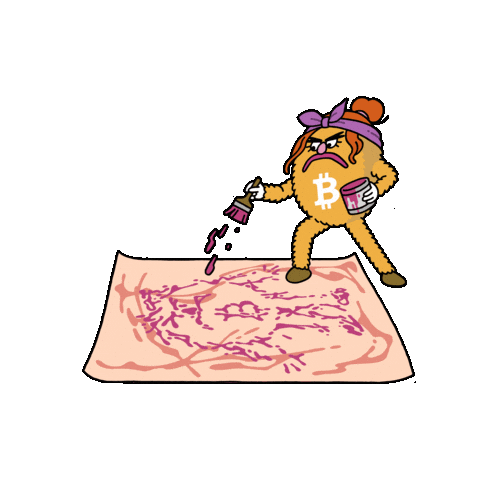 Japan Bitcoin Sticker by herecomesbitcoin