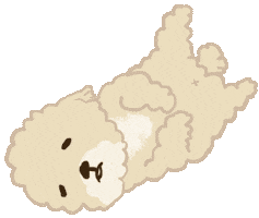 Puppy Sleep Sticker