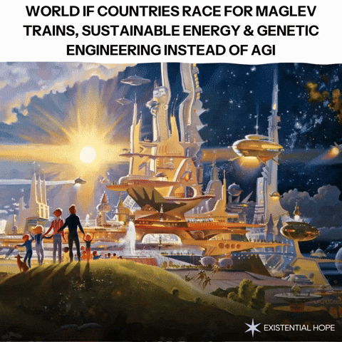 Scifi Utopia GIF by Foresight Existential Hope