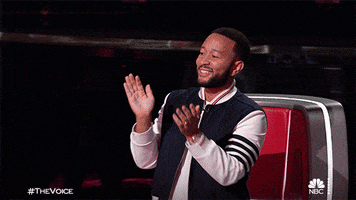 Happy The Voice GIF by NBC