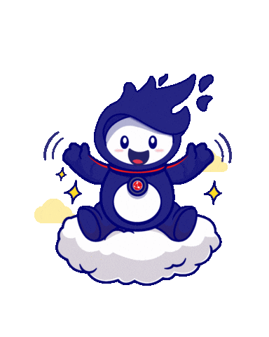 Jedi Badminton Sticker by Computrade Technology International