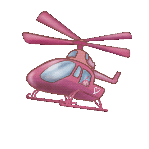 Helicopter Sticker