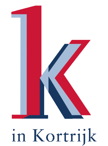 K in Kortrijk Sticker