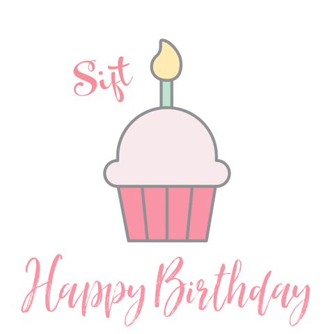 siftdessertbar celebrate birthday happy birthday cupcake GIF