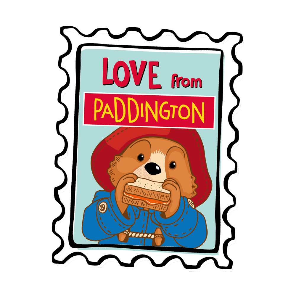 Fun Travel Sticker by Paddington Bear