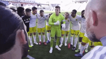 Huddle Up Usl Championship GIF by New Mexico United