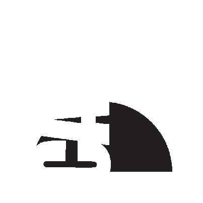 La Casa Amarilla Málaga Sticker