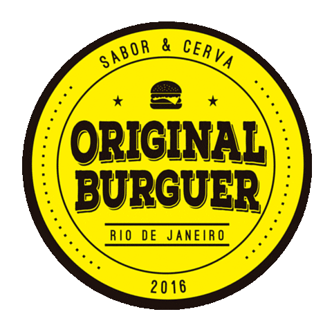 Original Burguer Sticker