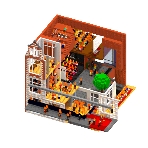 Kortfilmfestival Leuven Sticker