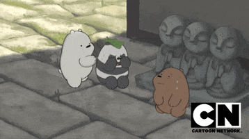 Panda Miedo GIF by Cartoon Network EMEA