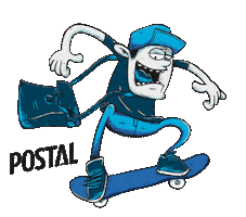 Postal SB Sticker