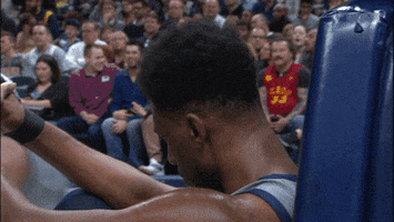 sad wesley matthews GIF by Indiana Pacers