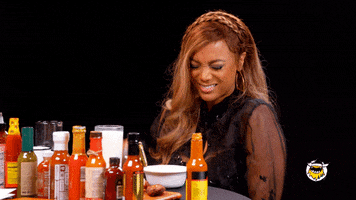 Tyra Banks Wings GIF by First We Feast: Hot Ones