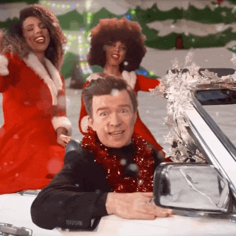 Merry Christmas Love GIF by Rick Astley
