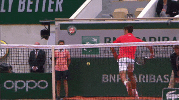 novak djokovic love GIF by Roland-Garros