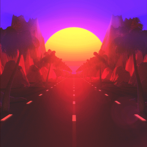 Sunset Road GIFs - Get the best GIF on GIPHY