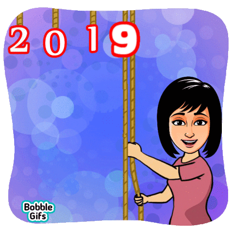 Happy New Year GIF by Bobble