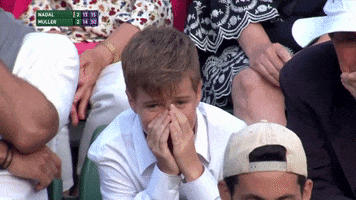 Sad Fan GIF by Wimbledon