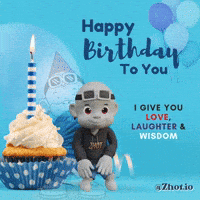 Happy Birthday GIF by Zhot