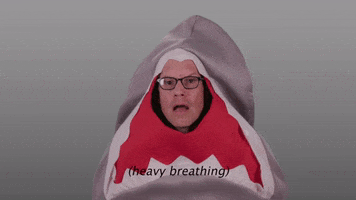Excited Stress GIF by Shark Week