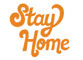 Stay Home Night In Sticker