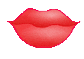 Lips Kiss Sticker