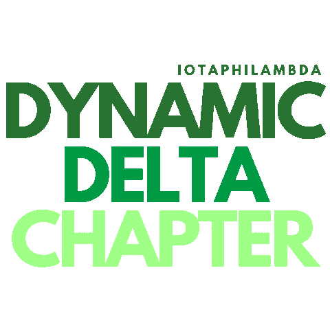 Iota Phi Lambda Sorority, Inc.: Delta Chapter Sticker