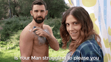 Struggling Your Man GIF by DrSquatchSoapCo