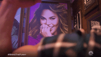 Bring The Funny Wink GIF by NBC