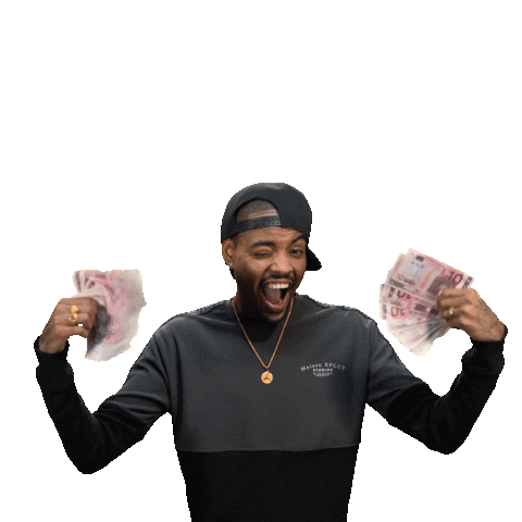Money Rapper Sticker by PowNed