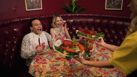 The Goldbergs Dinner GIF by ABC Network - Find & Share on GIPHY