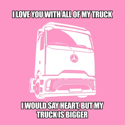 Valentine Love GIF by Daimler Truck