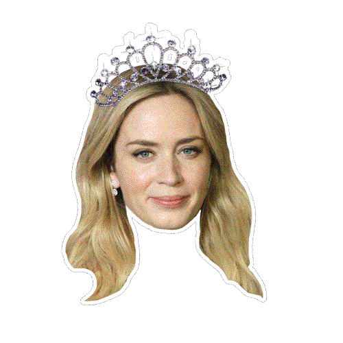 Emily Blunt Queen Sticker by SomeGoodNews
