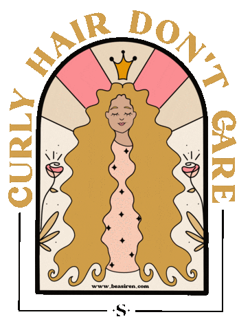 Siren Curl Studio Sticker