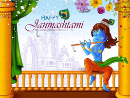 Krishna Janmashtami India GIF by techshida