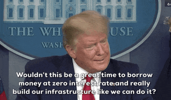 Donald Trump Infrastructure GIF by GIPHY News