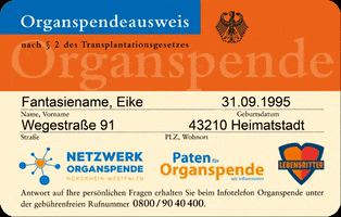 Transplantation Organdonation GIF by Lebensritter