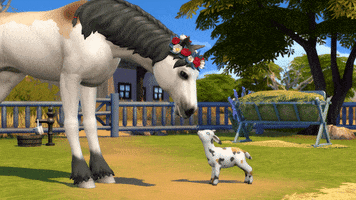 Farm Animals Fall GIF by The Sims