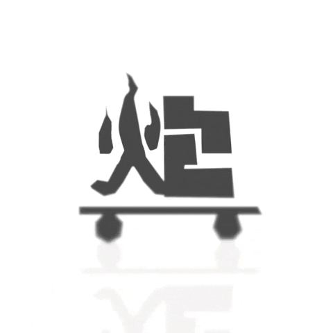 Fire Typography GIF by TINGANHO
