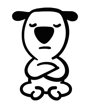Dog Love Sticker